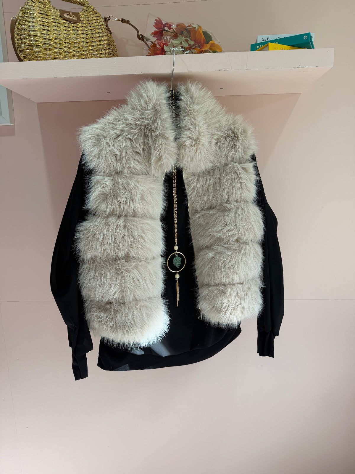 SIENNA Faux Fur Gilet - LUXE COLLECTION
