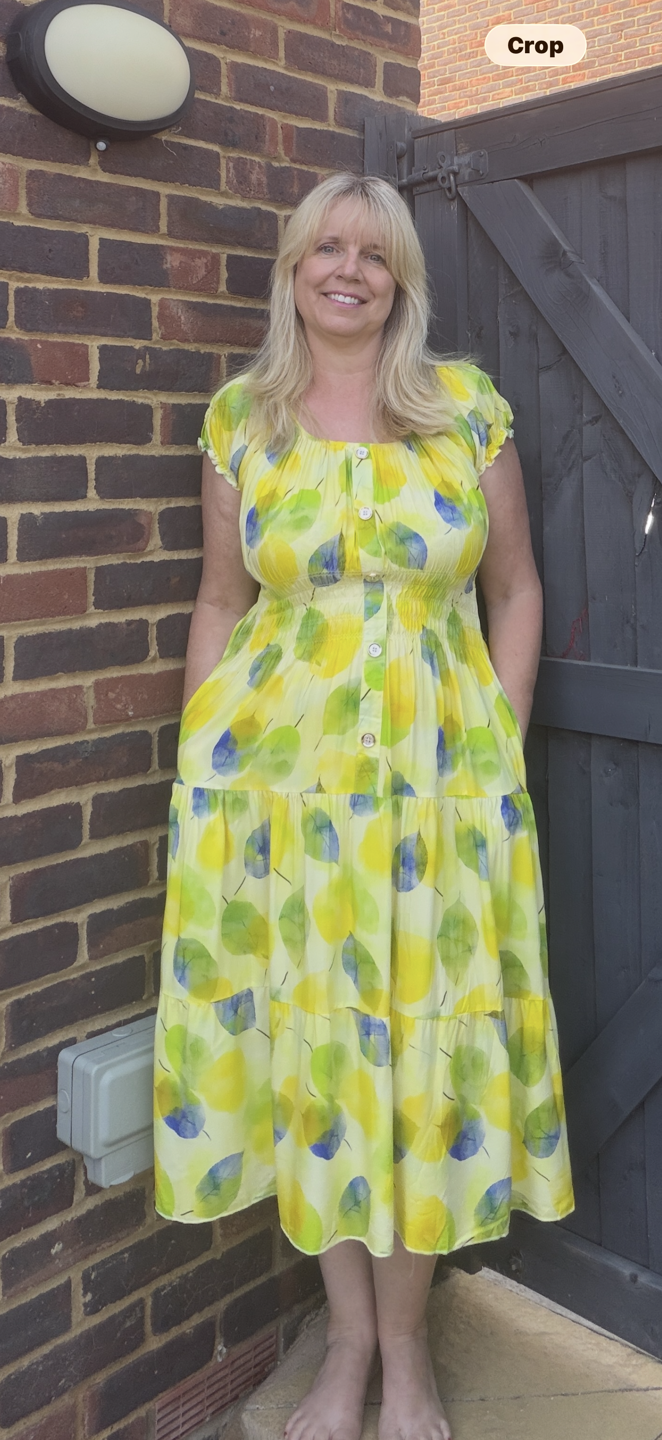 PRIMROSE - Yellow Magic Dress - Size 8 - 18